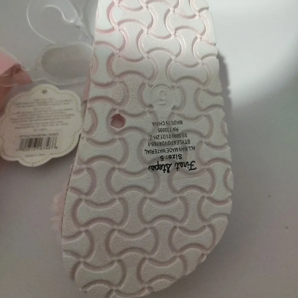 COPY - First Step Toddles Pink Sandals NWTS Size 5